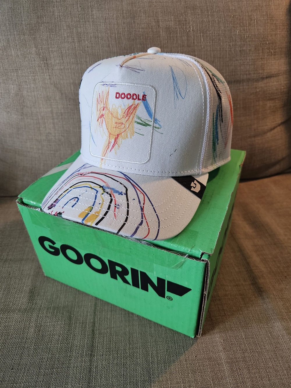 FRIDAY DROPS | Goorin Bros ' White 'Doodle' Trucker Hat